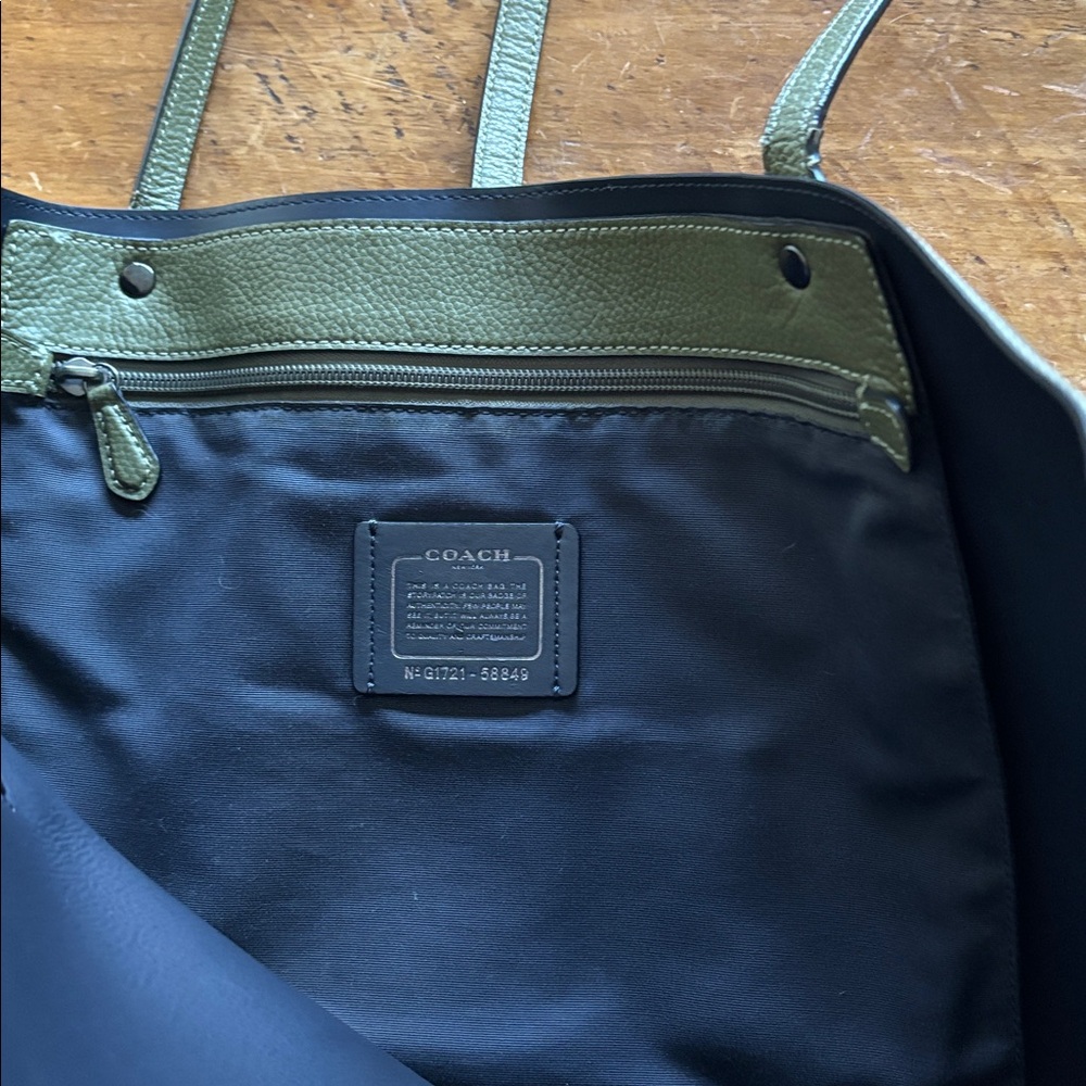 Vintage Coach Market Tote - Picture 7 of 15